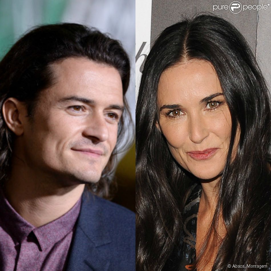 Are Orlando Bloom and Demi Moore the next hot couple in Tinseltown? 