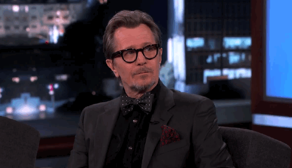 Gary Oldman is one of The Kimmel School of Perfect Acting 