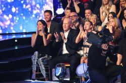 Bruce Willis and Demi Moore joined their daughter Rumer on the sets of Dancing With the Stars