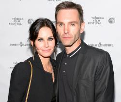 Courteney Cox with a flashing engagement ring and romantic hike with fiancé Johnny McDaid
