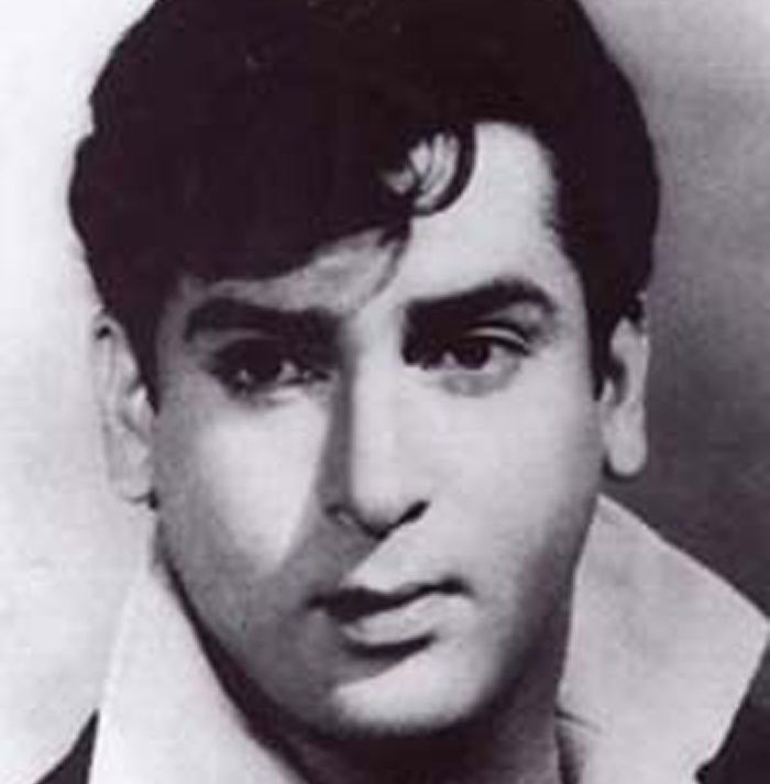 Prithviraj Kapoor's portrait when he was young