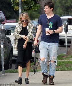 EVAN PETERS SPOTTED WITH EMMA